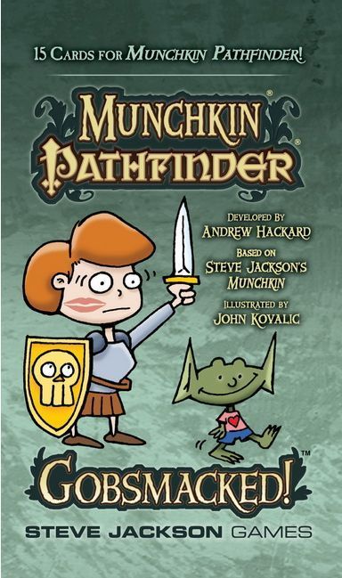 Обложка игры Munchkin Pathfinder: Gobsmacked!