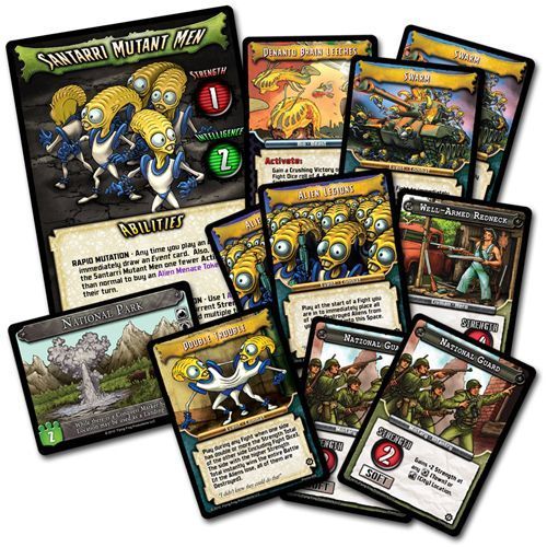 Обложка игры Conquest of Planet Earth 'Santarri Mutant Men' Supplement