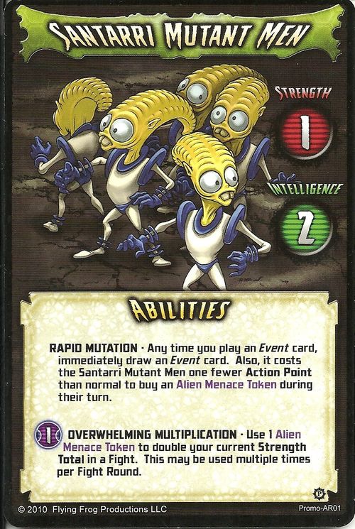 Conquest of Planet Earth 'Santarri Mutant Men' Supplement