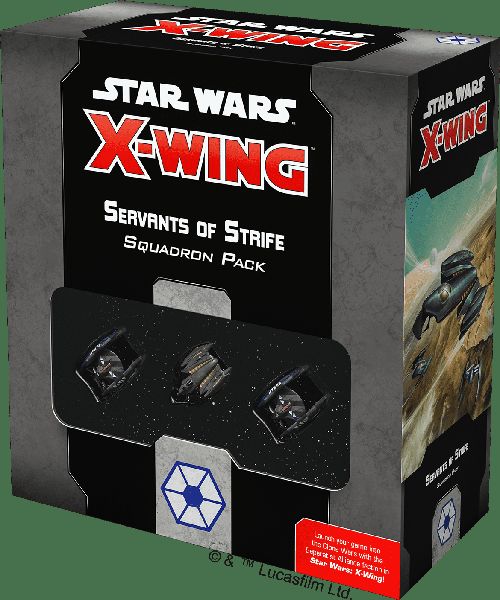 Обложка игры Star Wars: X-Wing Second Edition - Servants of Strife Squadron Pack