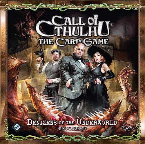 Обложка игры Call of Cthulhu: The Card Game - Denizens of the Underworld