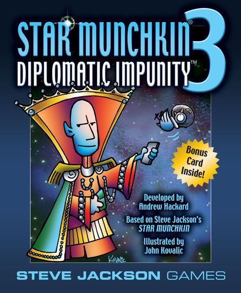 Обложка игры Star Munchkin 3 – Diplomatic Impunity