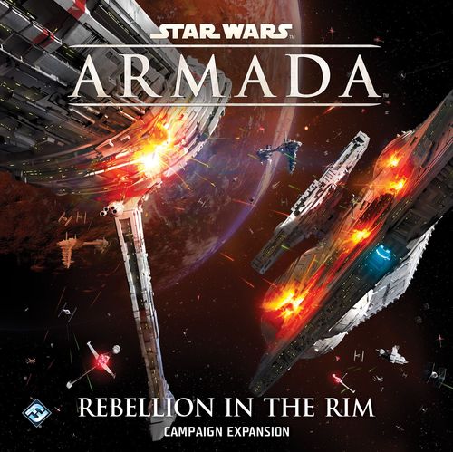 Обложка игры Star Wars: Armada — Rebellion in the Rim