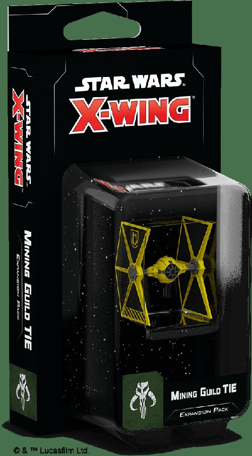 Обложка игры Star Wars: X-Wing Second Edition - Mining Guild TIE Expansion Pack