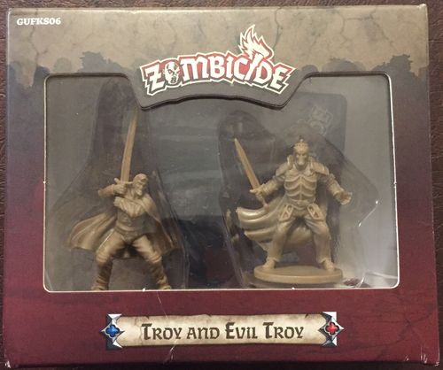 Обложка игры Zombicide: Black Plague - Troy and Evil Troy