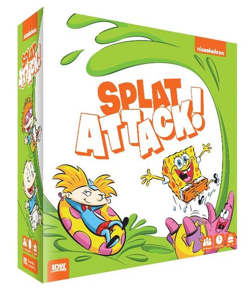 Обложка игры Nickelodeon Splat Attack!