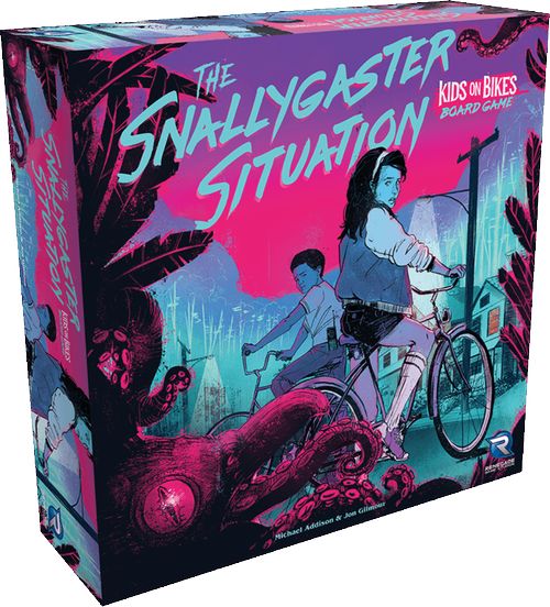 The Snallygaster Situation: Kids on Bikes Board Game