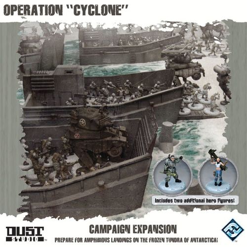 Обложка игры Dust Tactics: Operation Cyclone Campaign Expansion