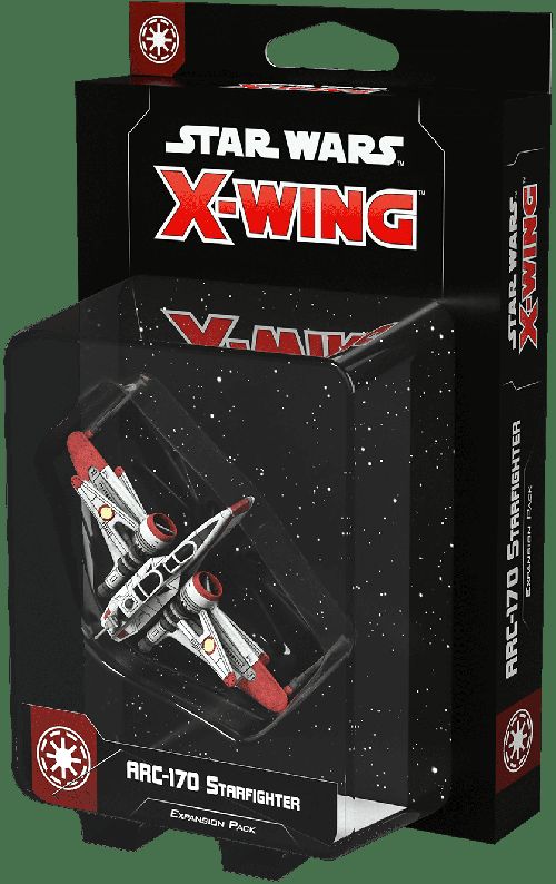 Обложка игры Star Wars: X-Wing Second Edition - ARC-170 Starfighter Expansion Pack