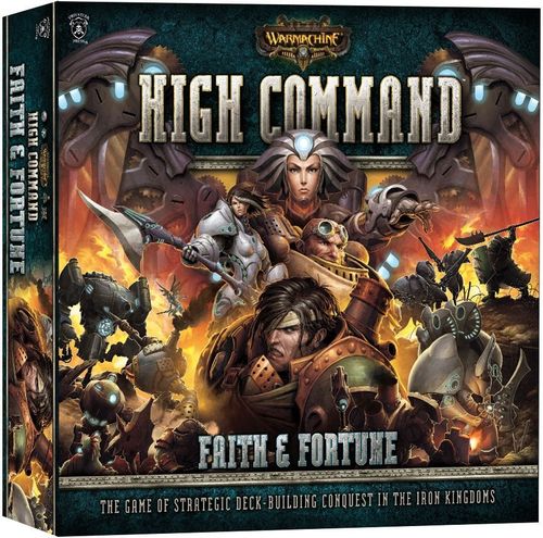 Обложка игры Warmachine: High Command – Faith & Fortune