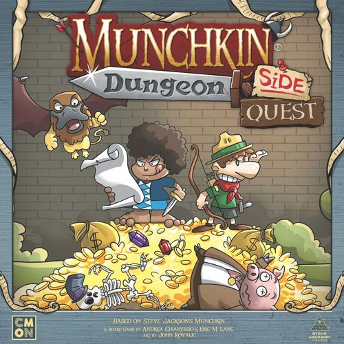 Обложка игры Munchkin Dungeon: Side Quest