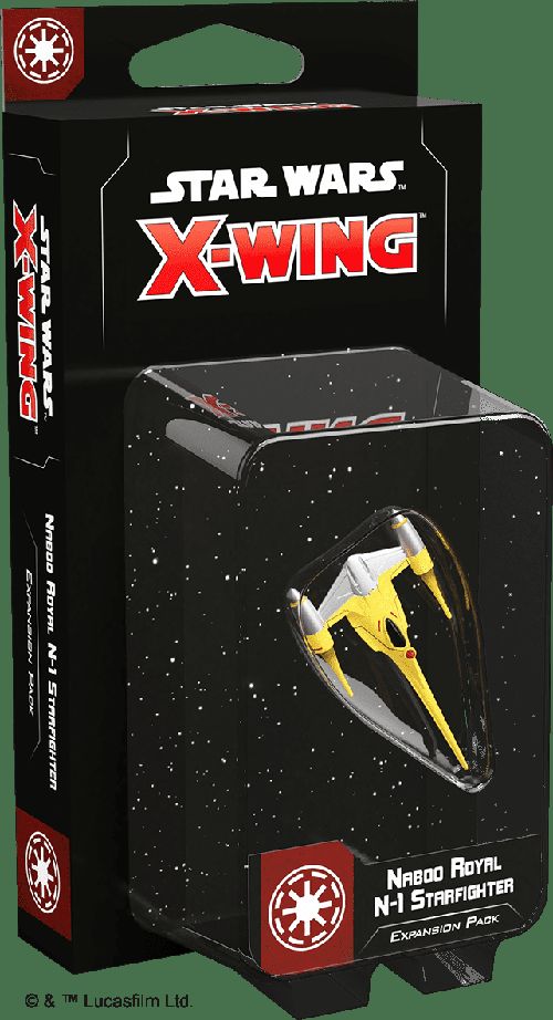 Обложка игры Star Wars: X-Wing Second Edition - Naboo Royal N-1 Starfighter Expansion Pack