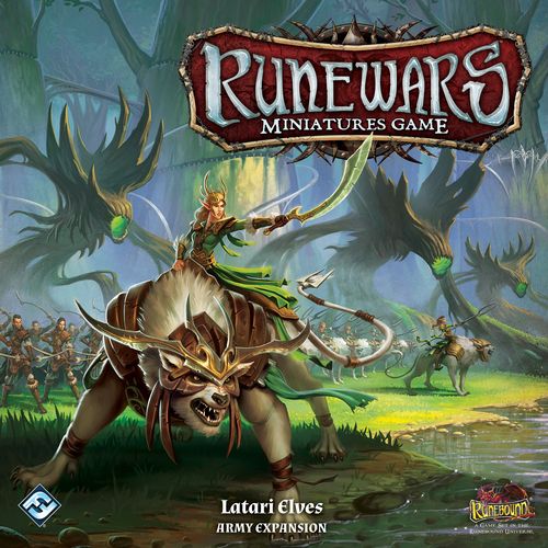 Обложка игры RuneWars: The Miniatures Game - Latari Elves Army Expansion