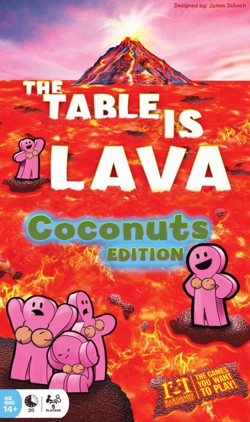 Обложка игры The Table is Lava: Coconuts edition