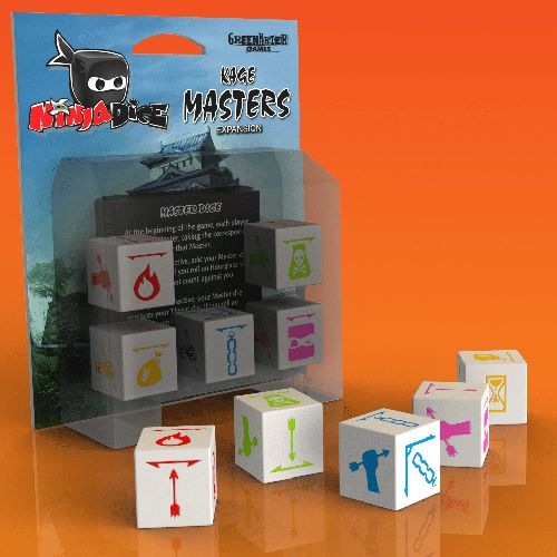 Обложка игры Ninja Dice: Kage Masters Expansion