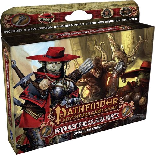 Обложка игры Pathfinder Adventure Card Game: Class Deck - Inquisitor