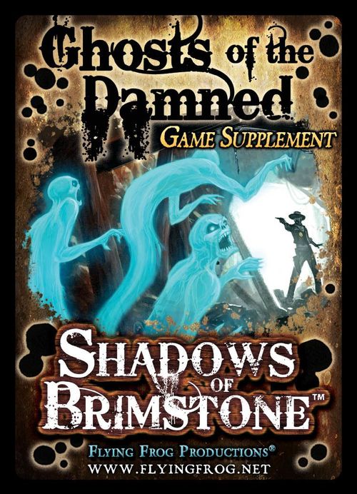 Обложка игры Shadows of Brimstone: Ghosts of the Damned Supplement