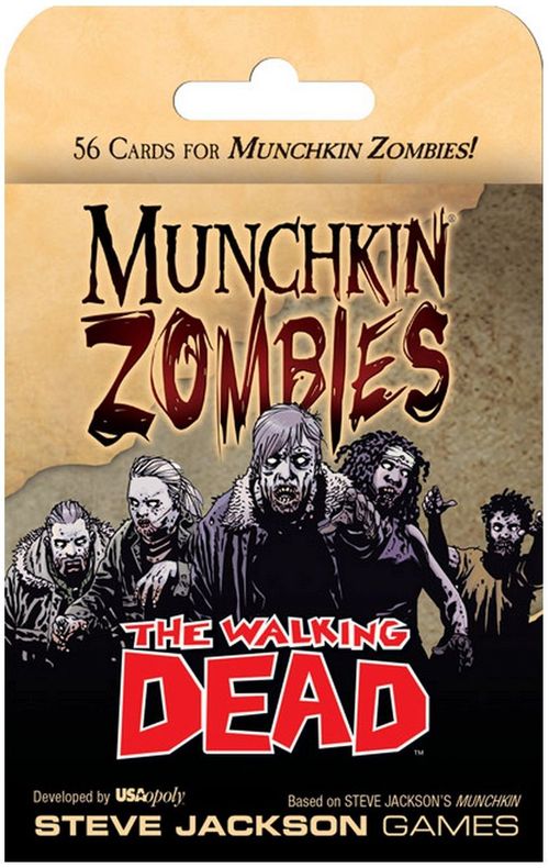 Обложка игры Munchkin Zombies: The Walking Dead