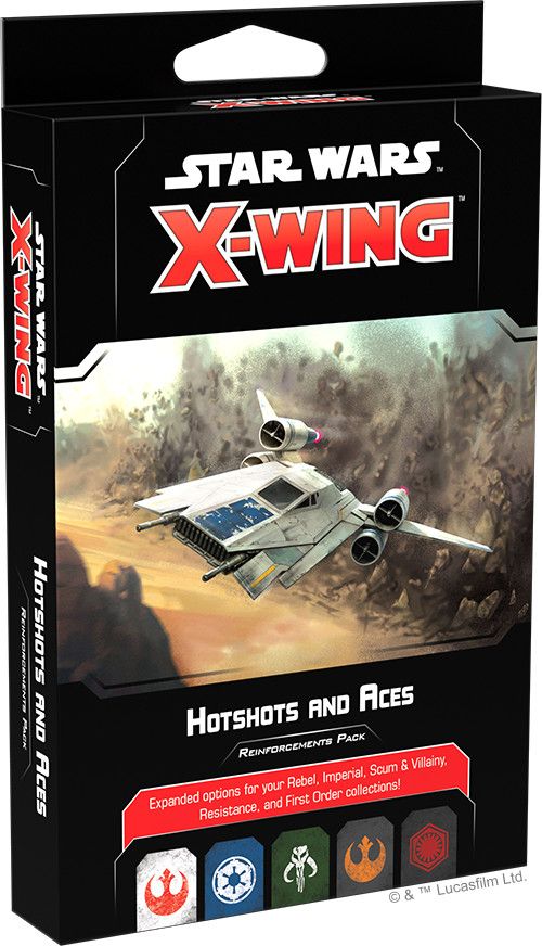 Star Wars: X-Wing Second Edition - Hotshots and Aces Reinforcements Pack