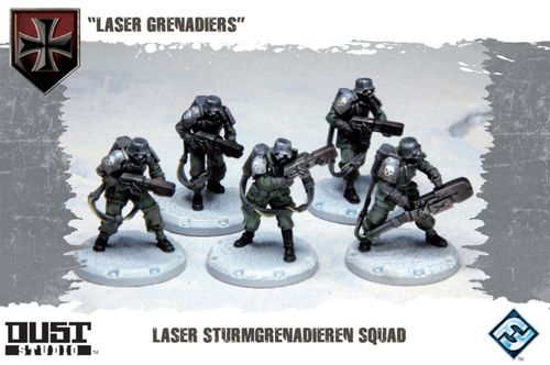 Обложка игры Dust Tactics: Laser Grenadiers Expansion