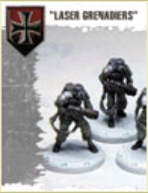 Dust Tactics: Laser Grenadiers Expansion