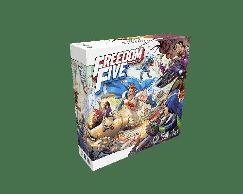 Обложка игры Freedom Five: A Sentinel Comics Board Game
