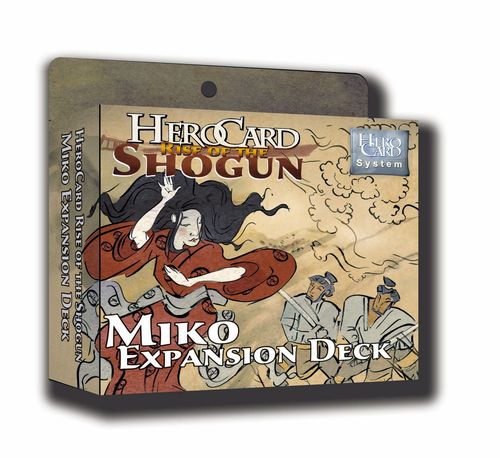 Обложка игры HeroCard Rise of the Shogun Miko Expansion Deck