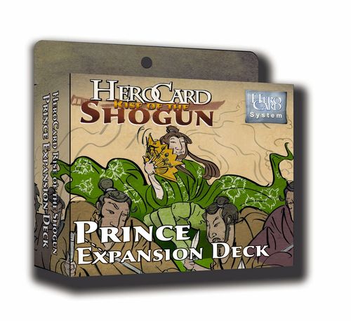 Обложка игры HeroCard Rise of the Shogun Prince Expansion Deck