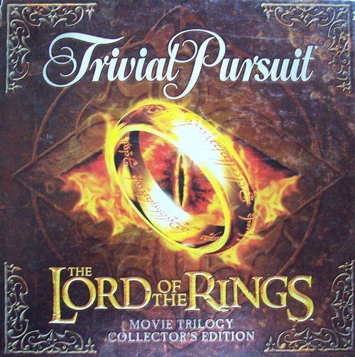 Обложка игры Trivial Pursuit: The Lord of the Rings Movie Trilogy Collector's Edition