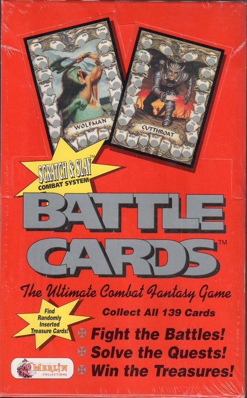 Fighting Fantasy Battle Cards