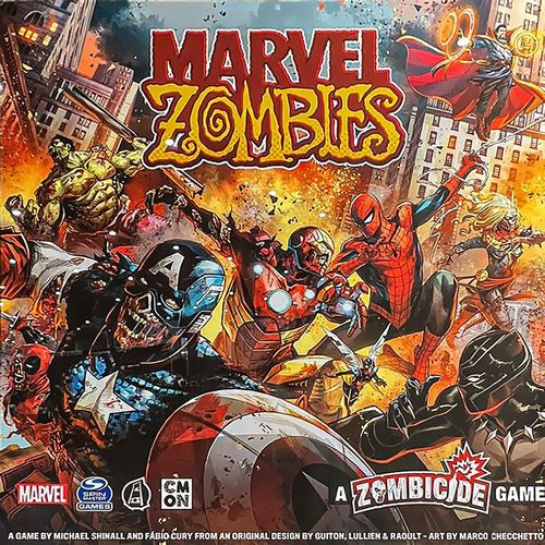 Обложка игры Marvel Zombies: A Zombicide Game