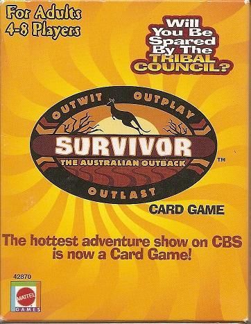 Обложка игры Survivor: The Australian Outback Card Game