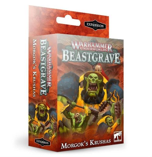 Обложка игры Warhammer Underworlds. Beastgrave. Morgok's Krushas