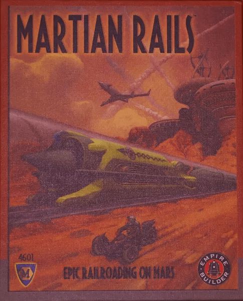 Обложка игры Martian Rails
