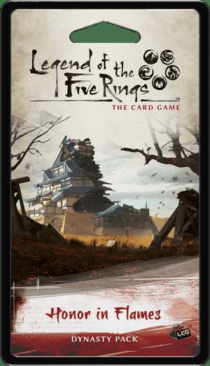 Обложка игры Legend of the Five Rings: The Card Game - Honor in Flames
