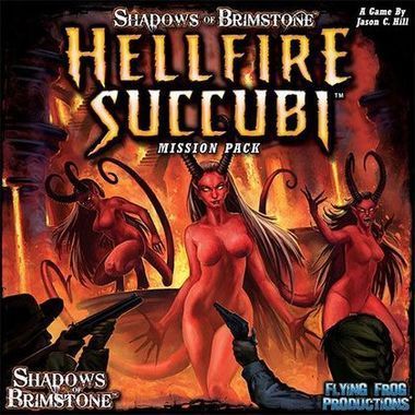 Обложка игры Shadows of Brimstone. Hellfire Succubi