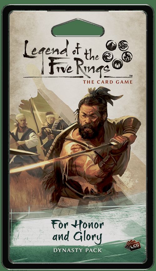 Обложка игры Legend of the Five Rings: The Card Game –  For Honor and Glory