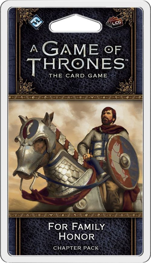 Обложка игры A Game of Thrones: The Card Game Second Edition — For Family Honor