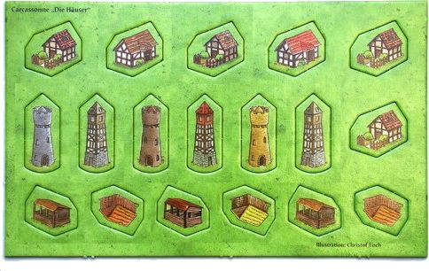 Carcassonne: The Houses (Mini Exp.)