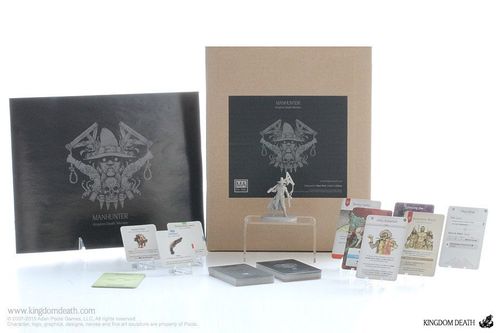 Обложка игры Kingdom Death: Monster. Manhunter Expansion