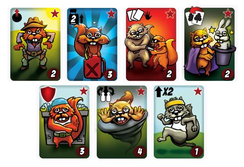 Get Nuts: Bonus Action Cards