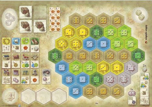 Обложка игры The Castles of Burgundy: 1st Expansion - New Player Boards