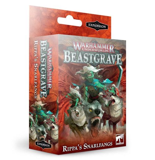 Обложка игры Warhammer Underworlds Beastgrave: Рёвоклыки Риппы
