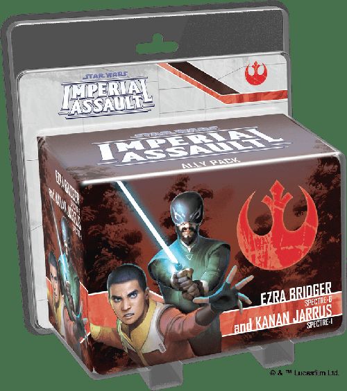 Обложка игры Star Wars: Imperial Assault – Ezra Bridger and Kanan Jarrus Ally Pack
