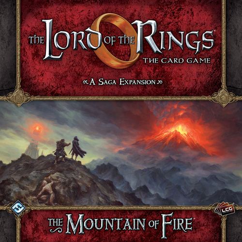 Обложка игры The Lord of the Rings: The Card Game – The Mountain of Fire