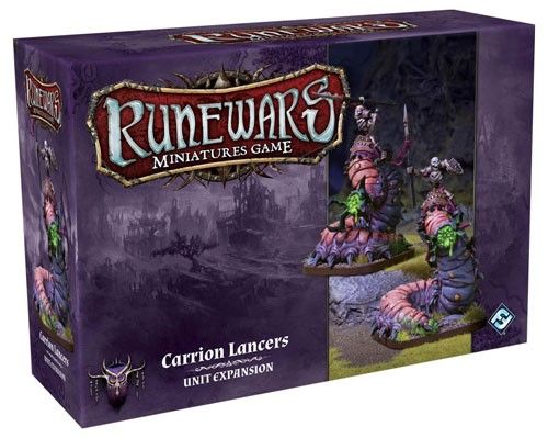 Runewars Miniatures Game: Carrion Lancers Unit Expansion