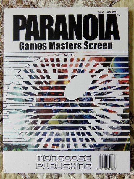 Paranoia Games Masters Screen