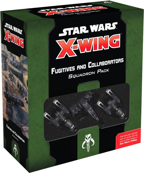 Обложка игры Star Wars: X-Wing Second Edition - Fugitives and Collaborators Squadron Pack