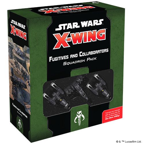 Star Wars: X-Wing Second Edition - Fugitives and Collaborators Squadron Pack