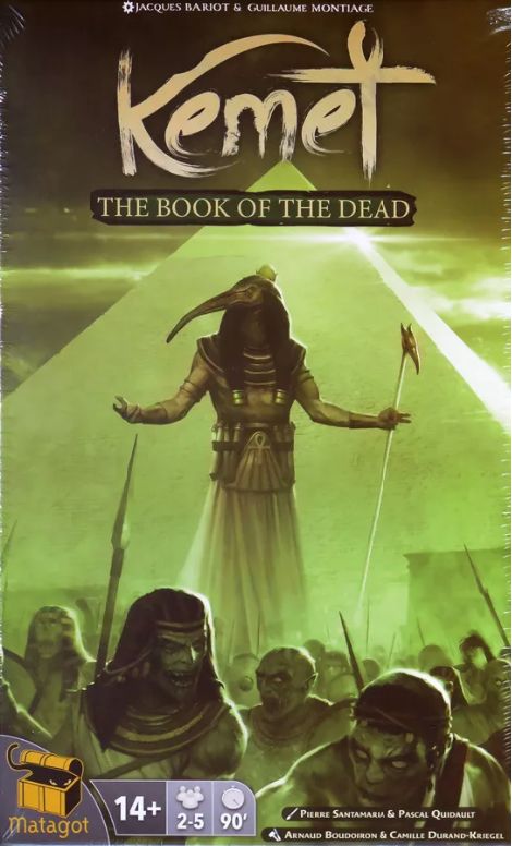 Обложка игры Kemet: Blood and Sand – The Book of the Dead